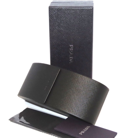 Prada 09ZS 09 1425S0 54 Talc Dark Gray Sunglasses PR09ZS - Picture 6 of 6